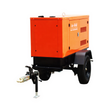 SWT Trailer & soundproof type diesel generator set